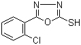 5-(2-Chlorophenyl)-1,3,4-oxadiazole-2-thiol molecular structure (CAS 23766-27-0)