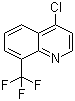 4-Chloro-8-(trifluoromethyl)quinoline molecular structure (CAS 23779-97-7)