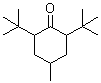结构式 CAS# 23790-39-8, 2,6-二叔丁基-4-甲基环己酮