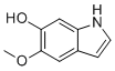 6-Hydroxy-5-methoxyindole molecular structure (CAS 2380-82-7)