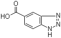 Benzotriazole-5-carboxylic acid molecular structure (CAS 23814-12-2)