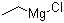 Ethylmagnesium chloride molecular structure (CAS 2386-64-3)