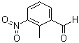 2-Methyl-3-nitrobenzaldehyde molecular structure (CAS 23876-12-2)