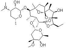 Anhydroerythromycin A molecular structure (CAS 23893-13-2)