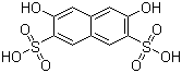 3,6-二羟基-2,7-萘二磺酸分子结构 (CAS 23894-07-7)