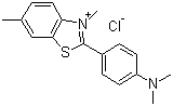 Thioflavine T molecular structure (CAS 2390-54-7)