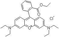 Basic Violet 11 molecular structure (CAS 2390-63-8)