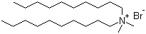 Didecyldimethylammonium bromide molecular structure (CAS 2390-68-3)