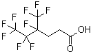 4,5,5,6,6,6-Hexafluoro-4-(trifluoromethyl)hexanoic acid molecular structure (CAS 239463-95-7)