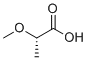 structure of CAS# 23953-00-6, (S)-(-)-2-Methoxypropionic acid;(2S)-2-methoxypropanoic acid