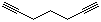 1,6-Heptadiyne molecular structure (CAS 2396-63-6)