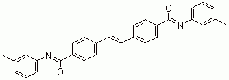 4,4'-Bis(5-methyl-2-benzoxazolyl)stilbene molecular structure (CAS 2397-00-4)
