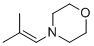 4-(2-甲基-1-丙烯基)-吗啉分子结构 (CAS 2403-55-6)