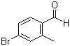 4-Bromo-2-methylbenzaldehyde molecular structure (CAS 24078-12-4)