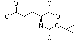 Boc-L-Glutamic acid molecular structure (CAS 2419-94-5)