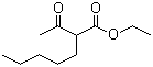 structure of CAS# 24317-94-0, Ethyl 2-pentylacetoacetate;Ethyl 2-acetylheptanoate