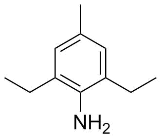 2,6-Diethyl-4-methylaniline molecular structure (CAS 24544-08-9)