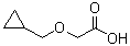 2-(Cyclopropylmethoxy)acetic acid molecular structure (CAS 246869-08-9)
