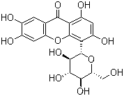 异芒果苷分子结构 (CAS 24699-16-9)
