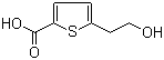 结构式 CAS# 247128-25-2, 5-(2-羟乙基)噻吩-2-羧酸