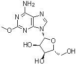 2-Methoxyadenosine molecular structure (CAS 24723-77-1)