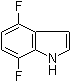 4,7-Difluoro-1H-indole molecular structure (CAS 247564-55-2)