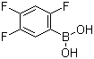 2,4,5-三氟苯硼酸分子结构 (CAS 247564-72-3)
