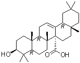 3beta-Hydroxyolean-12-en-27-oic acid molecular structure (CAS 24778-48-1)