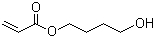 structure of CAS# 2478-10-6, 4-Hydroxybutyl acrylate;Acrylic acid 4-hydroxybutyl ester