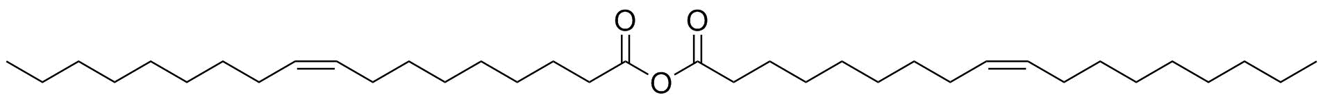 Oleic anhydride molecular structure (CAS 24909-72-6)
