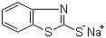 Sodium mercaptobenzothiazole  molecular structure (CAS 2492-26-4)