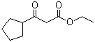Ethyl 3-cyclopentyl-3-oxopropanoate molecular structure (CAS 24922-00-7)