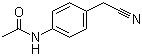 结构式 CAS# 25025-06-3, 4-乙酰氨基苯乙腈