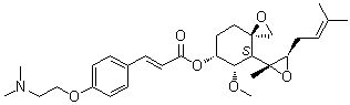 Beloranib molecular structure (CAS 251111-30-5)