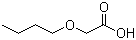 2-Butoxyacetic acid molecular structure (CAS 2516-93-0)