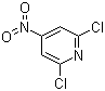 结构式 CAS# 25194-01-8, 2,6-二氯-4-硝基吡啶