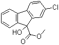 Chlorflurenol-methyl molecular structure (CAS 2536-31-4)