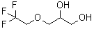 3-(2,2,2-Trifluoroethoxy)-1,2-propanediol molecular structure (CAS 25385-73-3)