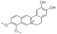 Demethyleneberberine molecular structure (CAS 25459-91-0)