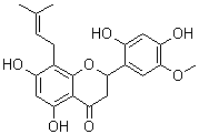 Kushenol W molecular structure (CAS 254886-76-5)