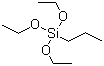 Triethoxypropylsilane molecular structure (CAS 2550-02-9)