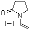 Povidone iodine molecular structure (CAS 25655-41-8)