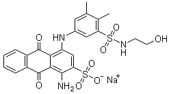 Acid Blue 277 molecular structure (CAS 25797-81-3)