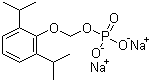 Fospropofol disodium molecular structure (CAS 258516-87-9)
