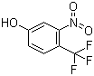3-Nitro-4-(trifluoromethyl)phenol molecular structure (CAS 25889-36-5)