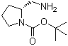(R)-2-(Aminomethyl)-1-N-Boc-pyrrolidine molecular structure (CAS 259537-92-3)