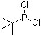 叔丁基二氯化膦分子结构 (CAS 25979-07-1)