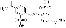 4,4'-Dihydrazinostilbene-2,2'-disulphonic acid molecular structure (CAS 26092-49-9)
