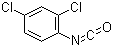 2,4-Dichlorophenyl isocyanate molecular structure (CAS 2612-57-9)