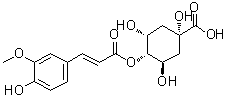 4-O-Feruloylquinic acid molecular structure (CAS 2613-86-7)